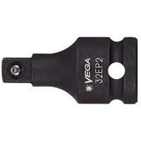 Socket Adapter, Impact, 1/2" Drive, 1/4" Socket, 1.25" L, Ball MAS Chibougamau