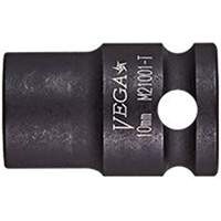 Thin Walled Socket, Impact, 8 mm, 3/8" Drive, 6 Points MAS Chibougamau