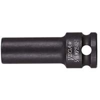 Thin Walled Socket, Impact, 1/2", 3/8" Drive, 6 Points, Deep MAS Chibougamau