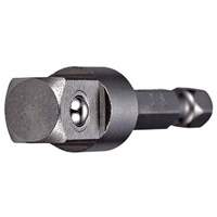 Adaptateur et rallonge, 1/4" Prise, Dimension m&acirc;le 3/8", Clavette, 6" lo MAS Chibougamau