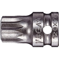 Socket Bit, Triple Square, 5 x 3/4" L, 1/4" Drive MAS Chibougamau