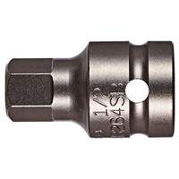 Socket Bit, Hex, 6 mm x 1-1/2" L, 1/2" Drive MAS Chibougamau