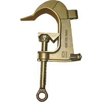 Pince de mise &agrave; la terre &agrave; t&ecirc;te en C en bronze, Capacit&eacute; de 2-7/8" (73 mm) MAS Chibougamau