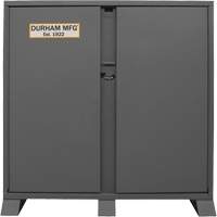 Jobsite Storage Shelving Cabinet, Steel, 47.5 Cubic Feet, Grey MAS Chibougamau