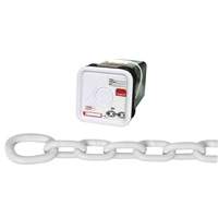 System 3 Anchor Lead Proof Coil Chain, Low Carbon Steel, 5/16" x 75' (22.9 m) L, Grade 30, 1900 lbs. (0.95 tons) Load Capacity MAS Chibougamau
