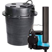 WRS Series Submersible Pump, 45 GPM, 115 V, 9 A, 1/3 HP MAS Chibougamau