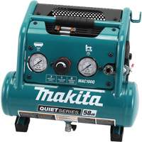 Compresseur d'air s&eacute;rie Quiet, &eacute;lectrique, 1 gal. (1,2 gal. US), 135 PSI, 120/1 V MAS Chibougamau