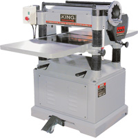 Planer with Spiral Cutterhead, 56-1/2" W x 40" L x 42" H, 5000 RPM No Load Speed MAS Chibougamau