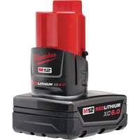 Bloc-piles M12 Redlithium XC 6.0, Lithium-ion, 12 V, 6 Ah MAS Chibougamau