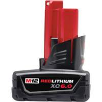 Bloc-piles M12 Redlithium XC 6.0, Lithium-ion, 12 V, 6 Ah MAS Chibougamau