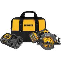FlexVolt&reg; Max Brushless Circular Saw with Electric Brake Kit, 7-1/4", 60 V MAS Chibougamau