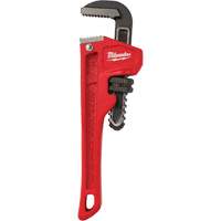 Cl&eacute; &agrave; tuyau, Cap des m&acirc;choires 3/4", Longueur 6", Fini Rev&ecirc;tement en poudre MAS Chibougamau
