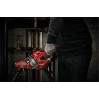 Pipe Wrench, 1-1/2" Jaw Capacity, 10" Long, Powder Coated Finish, Ergonomic Handle MAS Chibougamau