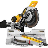 Scie &agrave; onglets combin&eacute;s coulissante &agrave; double biseau, 12", 15 A, 120 V MAS Chibougamau