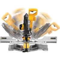Scie &agrave; onglets combin&eacute;s coulissante &agrave; double biseau, 12", 15 A, 120 V MAS Chibougamau