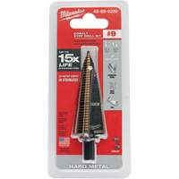 Foret &eacute;tag&eacute;, 7/8"/#9 - #9/1-1/8", Incr&eacute;ments de 1/32", Acier rapide au cobalt MAS Chibougamau