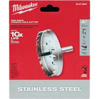 Scies-cloches au carbure monobloc, 4", Profondeur de la coupe de 3/16" MAS Chibougamau