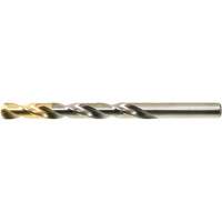 Foret court &agrave; pointe en nitrure de titane DRILLCO, Acier rapide, 1/16", 1-7/8" lo, 7/8" Cannelure, 135° Angle MAS Chibougamau