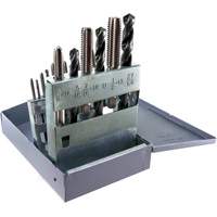 Jeu de tarauds & forets DRILLCO, 18 morcea MAS Chibougamau
