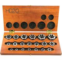Jeu de fili&egrave;res hexagonales &agrave; fileter DRILLCO, 20 Morcea MAS Chibougamau