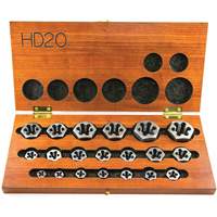 Jeu de fili&egrave;res hexagonales &agrave; fileter DRILLCO, 20 Morcea MAS Chibougamau