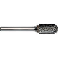 DRILLCO Double Cut Ballnose Cylinder Burr, SC-12 MAS Chibougamau