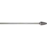 Fraise arboriforme pointue &agrave; double coupe DRILLCO, SF-1L6 MAS Chibougamau