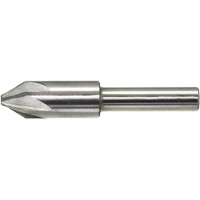 DRILLCO Chatterless Countersink, 3/16", High Speed Steel, 60° Angle, 6 Flutes MAS Chibougamau