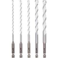 Jeu de forets multi-mat&eacute;riaux Shockwave, 5 morceaux, Carbure MAS Chibougamau