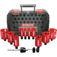 General Purpose Bi-Metal Hole Saw Set, 14 Pieces MAS Chibougamau