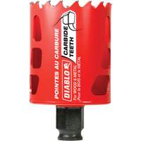 Scie cloche pour bois et m&eacute;tal, 2", Profondeur de la coupe 2-3/8", Carbure MAS Chibougamau