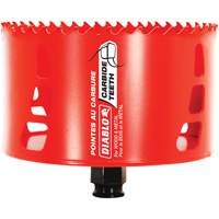 Scie cloche pour bois et m&eacute;tal, 4-1/2", Profondeur de la coupe 2-3/8", Carbure MAS Chibougamau