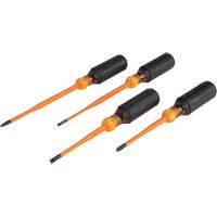 Slim-Tip Insulated Screwdriver Set, 1000 V, 4 Pcs MAS Chibougamau