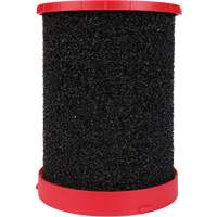 Filtre grand format pour aspirateur sec/humide, Mousse, Pour 12 gal. US/9 gal. US/6 gal. US MAS Chibougamau