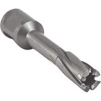 Outil de coupe annulaire avec mandrin soud&eacute;, Diam&egrave;tre de 12 mm, Carbure, Profondeur de la coupe de 55 mm, Tige 3/4" MAS Chibougamau