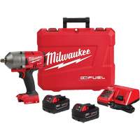 Ensemble de cl&eacute; &agrave; chocs &agrave; couple &eacute;lev&eacute; M18 Fuel avec One-Key &agrave; d&eacute;tente &agrave; broche, 18 V, Mandrin 1/2" MAS Chibougamau