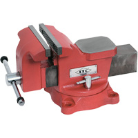 Swivel Base Mechanic's Vise, 6" Jaw Width, 3" Throat Depth MAS Chibougamau