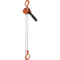 VLP-25-5 VLP Series Lever Puller, 5' Lift, 500 lbs. (0.25 tons) Capacity, Galvanized Steel Chain MAS Chibougamau