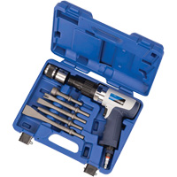 AH200SHD 6-Piece Super Heavy-Duty Air Hammer Kit, 3.7 CFM, 1/4" NPT, 2000 BPM MAS Chibougamau