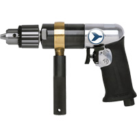 AD12VSRK Perceuse pneumatique &agrave; vitesse variable, 6 pi³/min, 1/4" NPT, 82 dBA, 1/2" mandrin, Avec cl&eacute; MAS Chibougamau