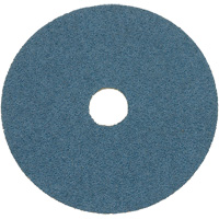 Resin Fibre Sanding Disc, 7" Dia., Z24 Grit, Zirconia Alumina MAS Chibougamau