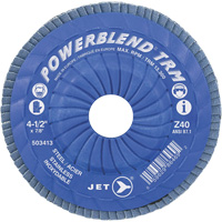 PowerBlend Trimmable Flap Disc, 5" x 7/8", Type 29, Z40 Grit, Zirconia Alumina MAS Chibougamau
