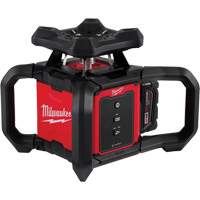 M18 Red Exterior Rotary Laser Level Kit with Receiver, 2000' (609.6 m) MAS Chibougamau