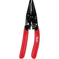 Multi-Purpose Dipped Grip Wire Stripper & Cutter with Reinforced Head MAS Chibougamau