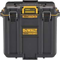 Boîte &agrave; outils compacte et profonde ToughSystem 2.0, 10" x 15-7/20" x 13-4/5", Noir/Jaune MAS Chibougamau