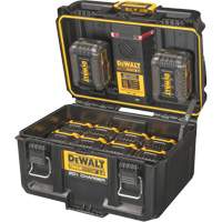 Chargeur 20V &agrave; deux ports ToughSystem 2.0, 14" x 15" x 9", Noir/Jaune MAS Chibougamau