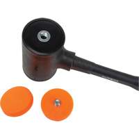 Dead Blow Hammer, 45 oz. Head Weight, Polyurethane Face, Fibreglass Handle, 13" L MAS Chibougamau