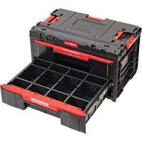 Boîte &agrave; outils &agrave; 2 tiroirs Arx, 23-1/10" x 15" x 13-2/5', Noir MAS Chibougamau