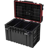 Grande boîte &agrave; outils Arx, 23" x 15-1/5" x 16-1/2", Noir MAS Chibougamau