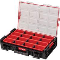 Organisateur tr&egrave;s grand avec bacs longs Arx, 23" x 15-1/5" x 5", Noir MAS Chibougamau